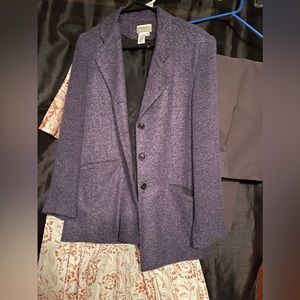 Purple “Coldwater Creek” blazer